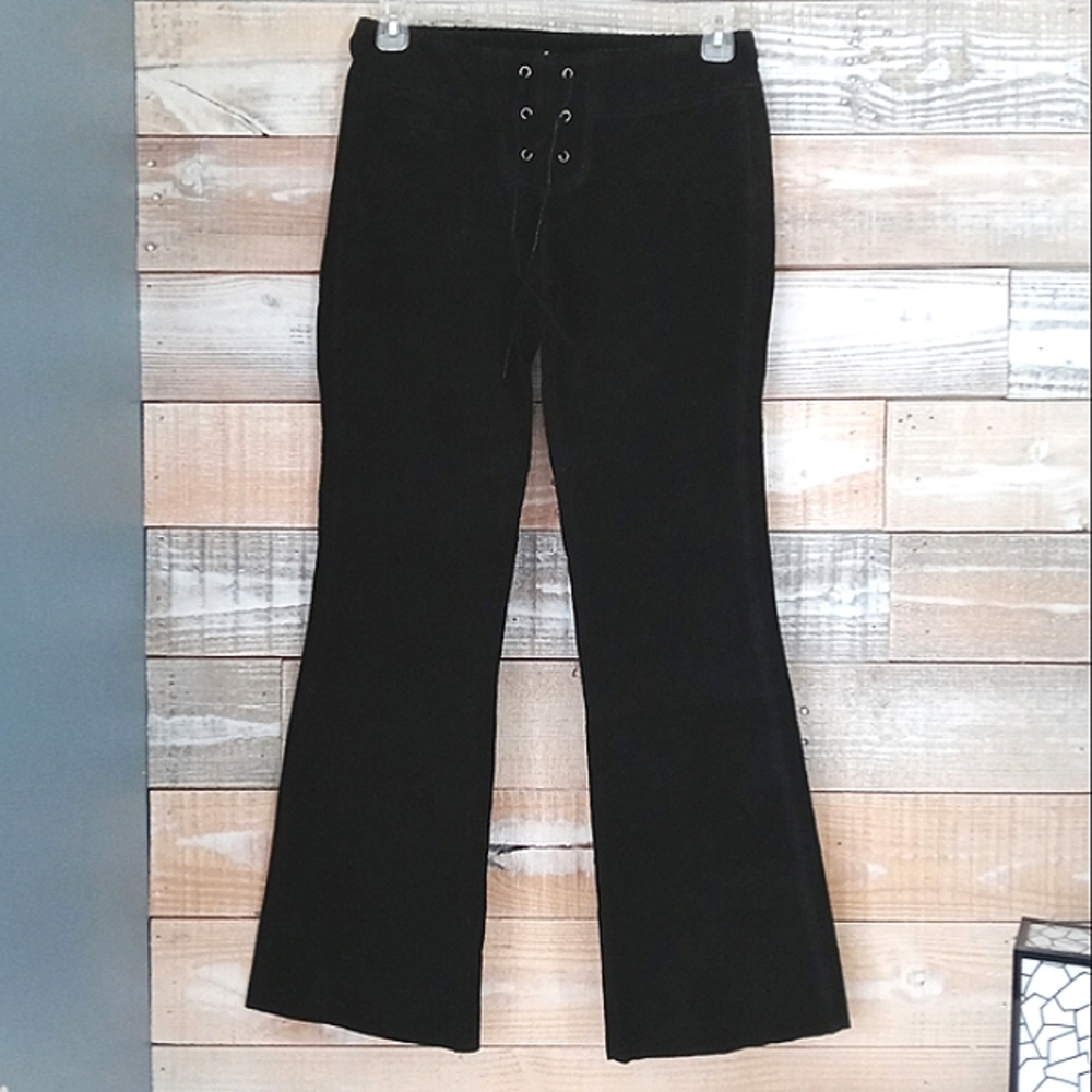 Authentic jeanswear leather pants